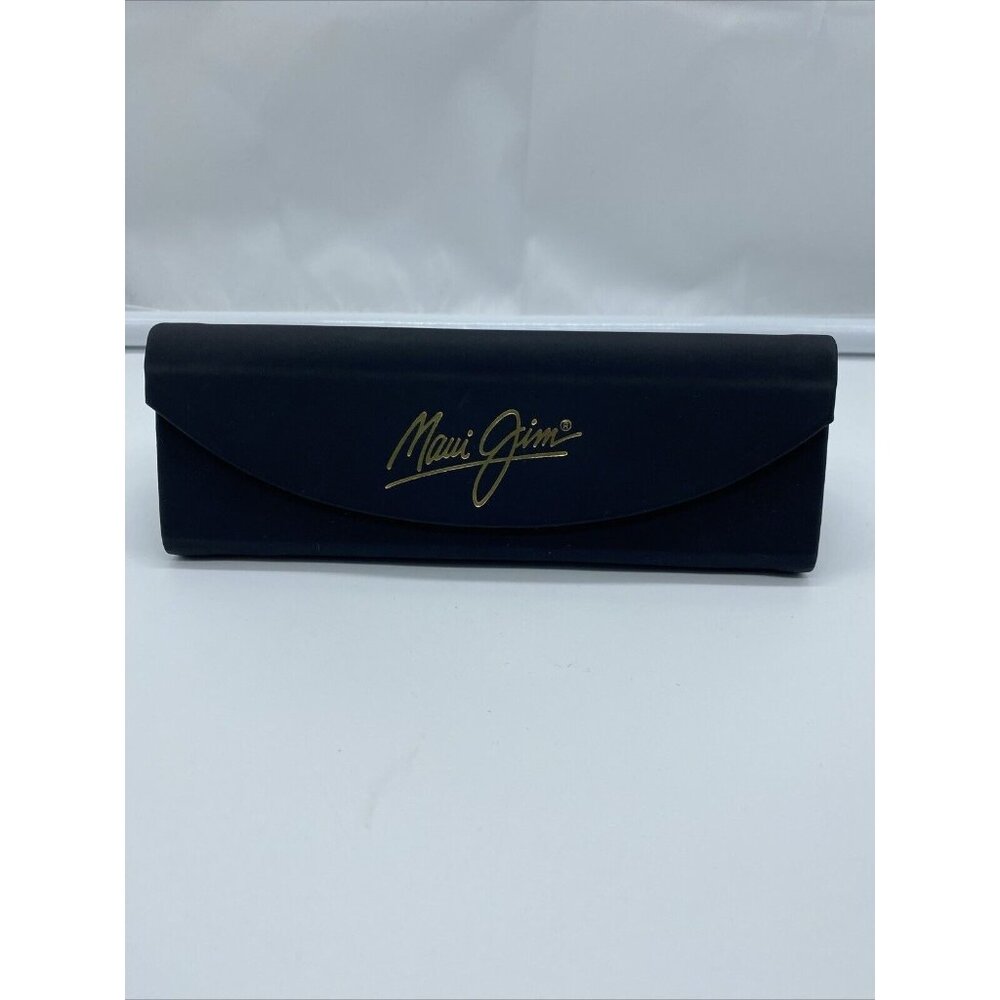 Maui Jim Sunglasses Case Black Eyewear Triangle Magnetic - CASE ONLY